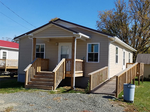 House with Gravel Lot