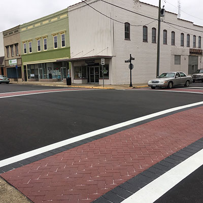 Crosswalk on a Street