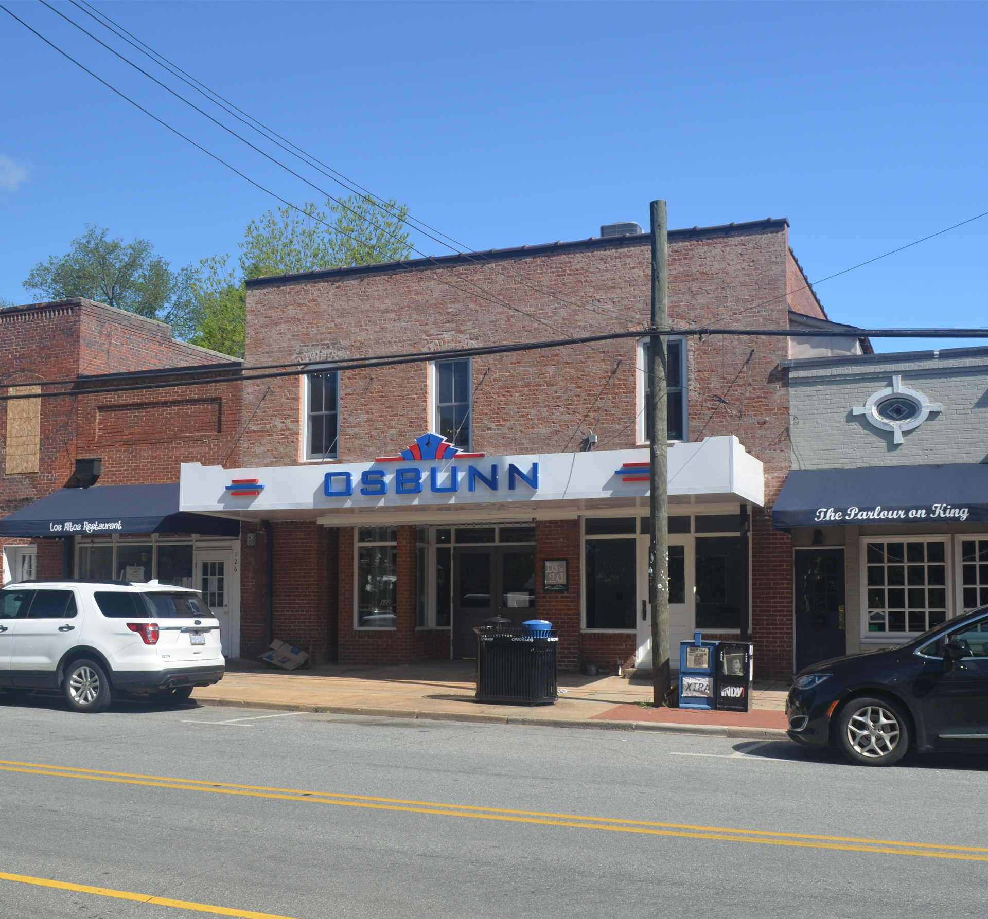 Nomad Restaurant at the Historic Osbunn Theater (Exterior)