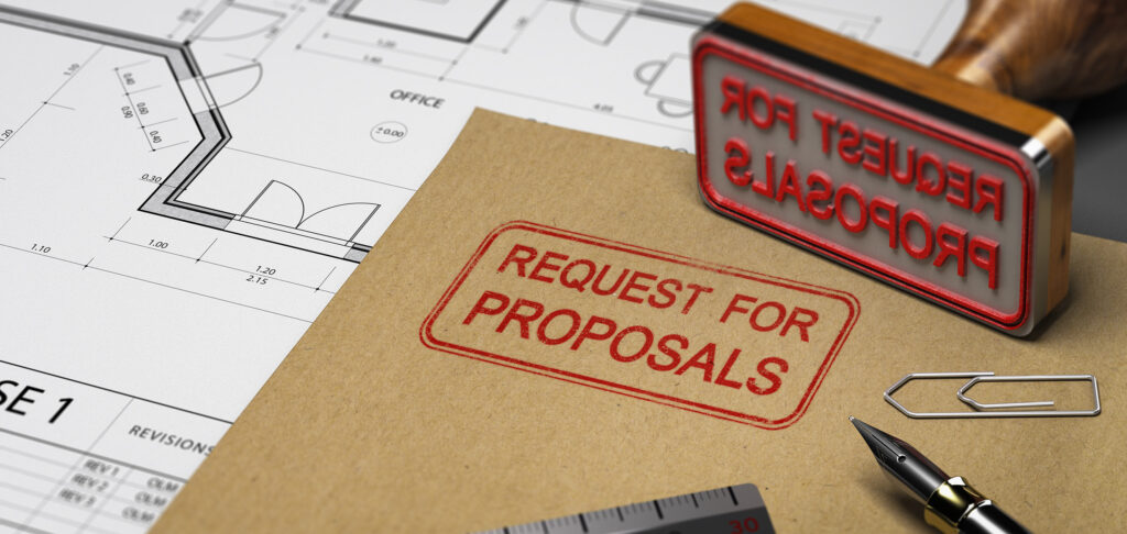 Request for Proposals Folder and Floor Plans