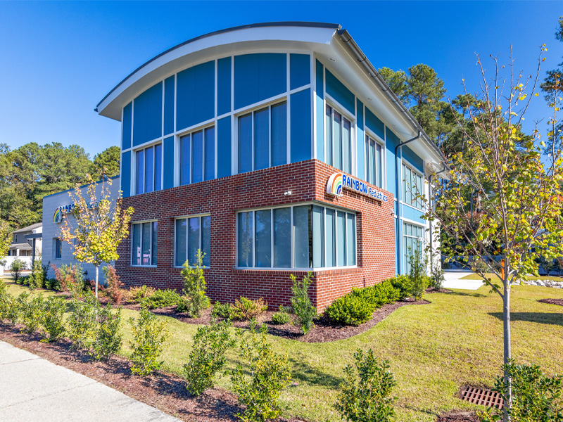 Front Corner of the Rainbow Pediatrics Building