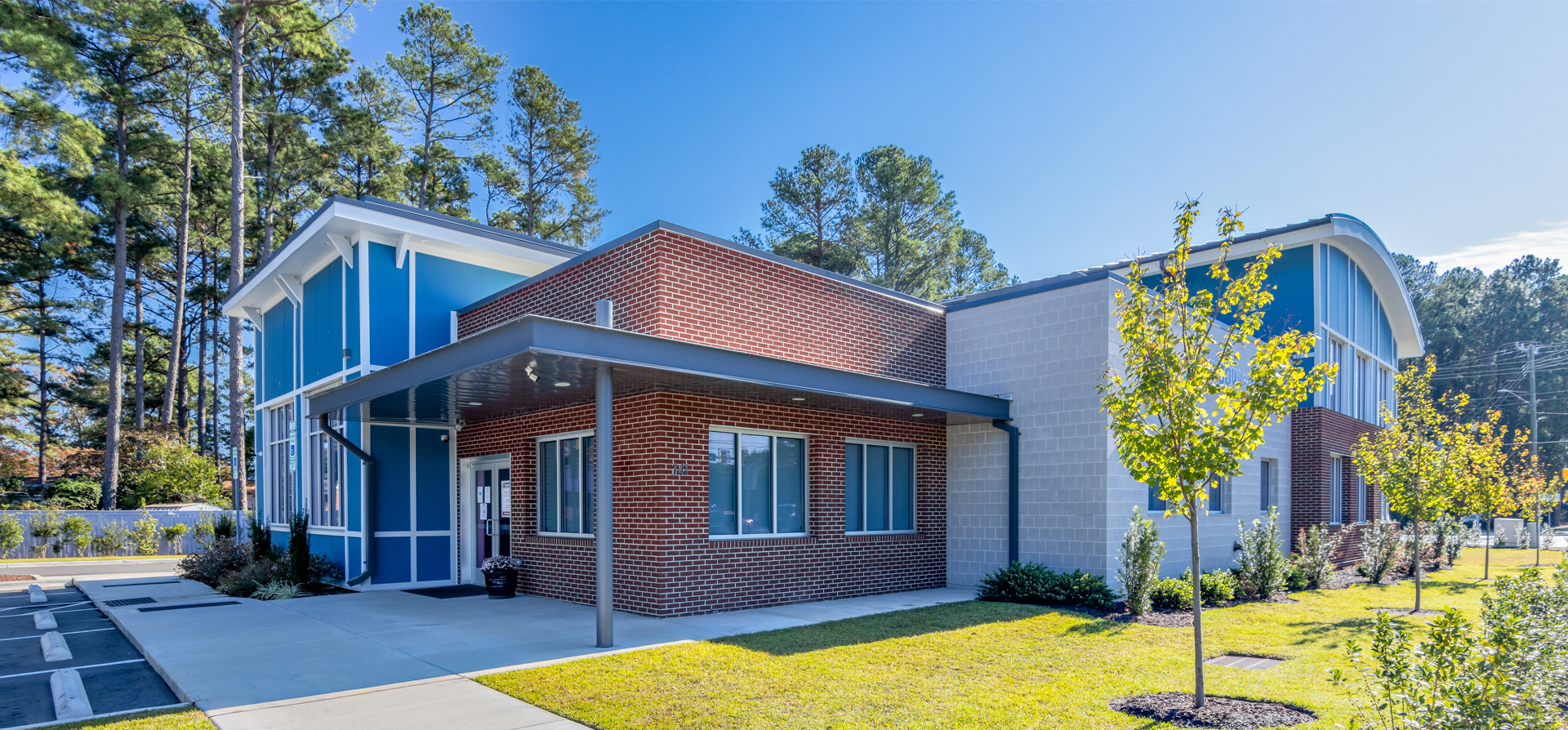 Side of the Building for Rainbow Pediatrics