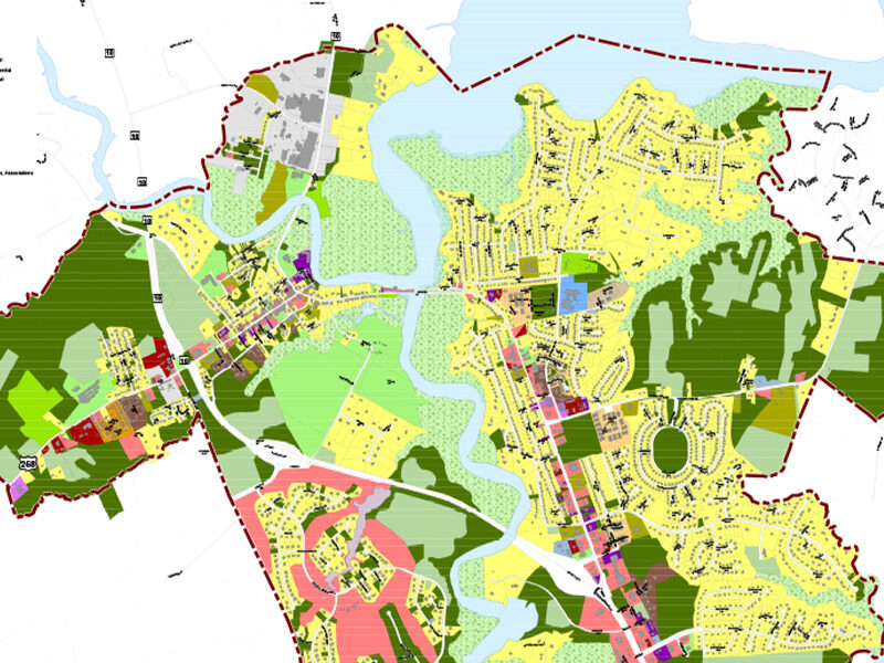 Map for the Town of Smithfield Comprehensive Plan