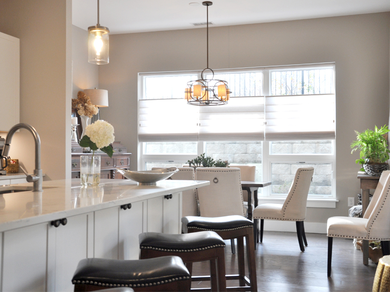 Kitchen/Dining area for a condo unit at 515 N. Churton Condominiums