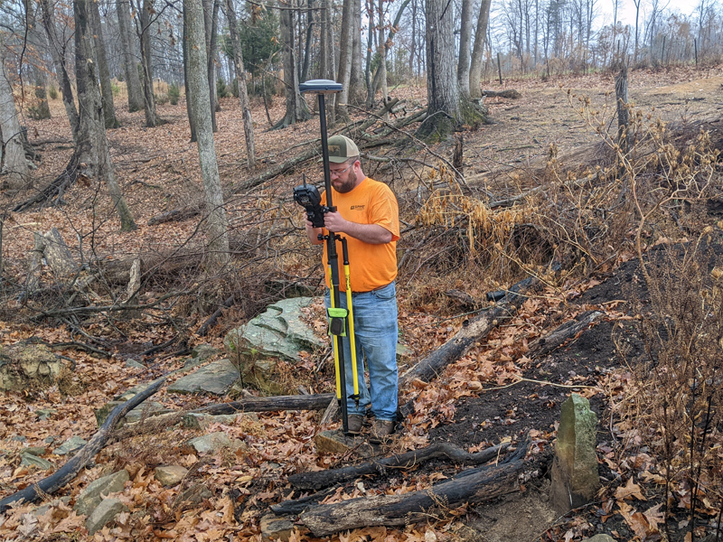 Employee Surveying for the Bennett Farms Subdivision