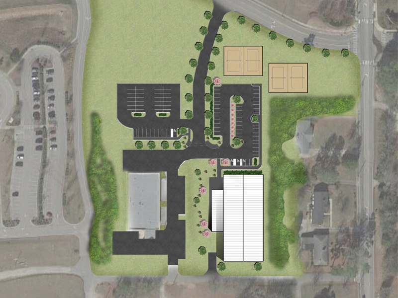 Site Plan for the