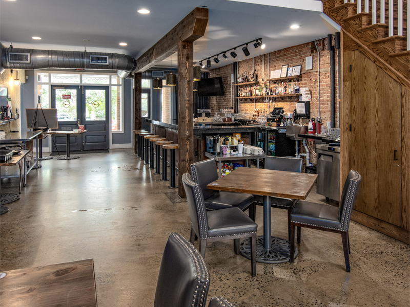 Bar and Seating Area for Nomad Restaurant