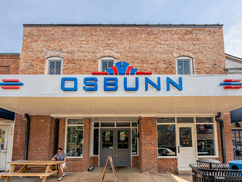 Exterior of Front for Nomad Restaurant