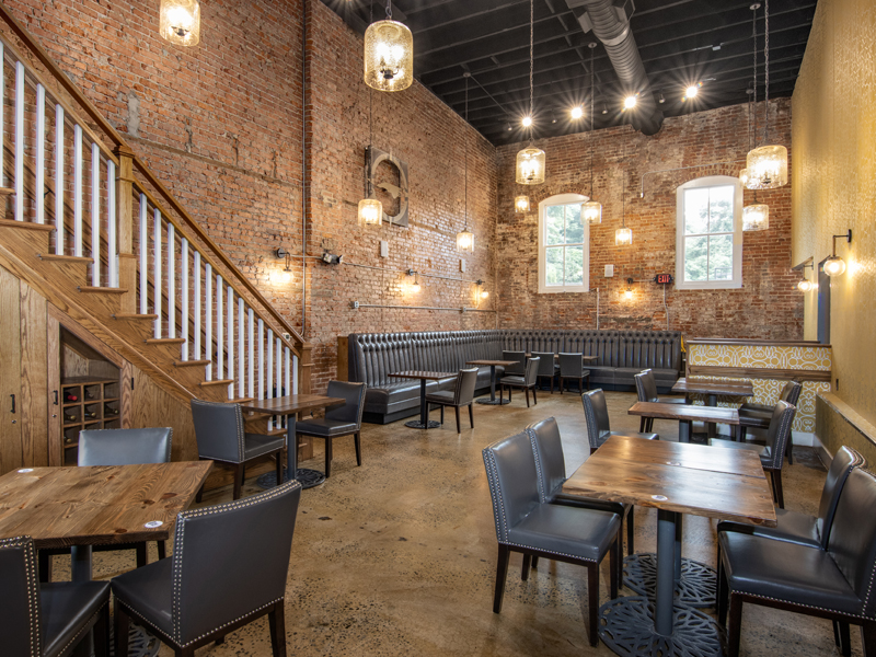 Seating Area for Nomad Restaurant