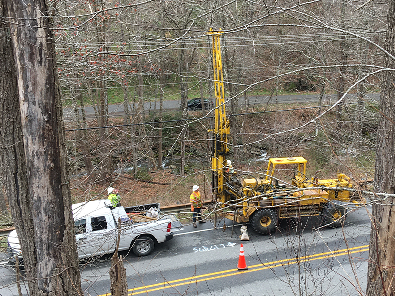 Drilling on the R-2566BA Project Site