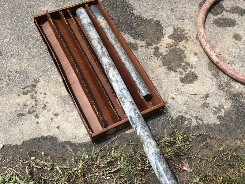 Core Samples from Drilling on the NCDOT Complete 540 (R-2829) Site