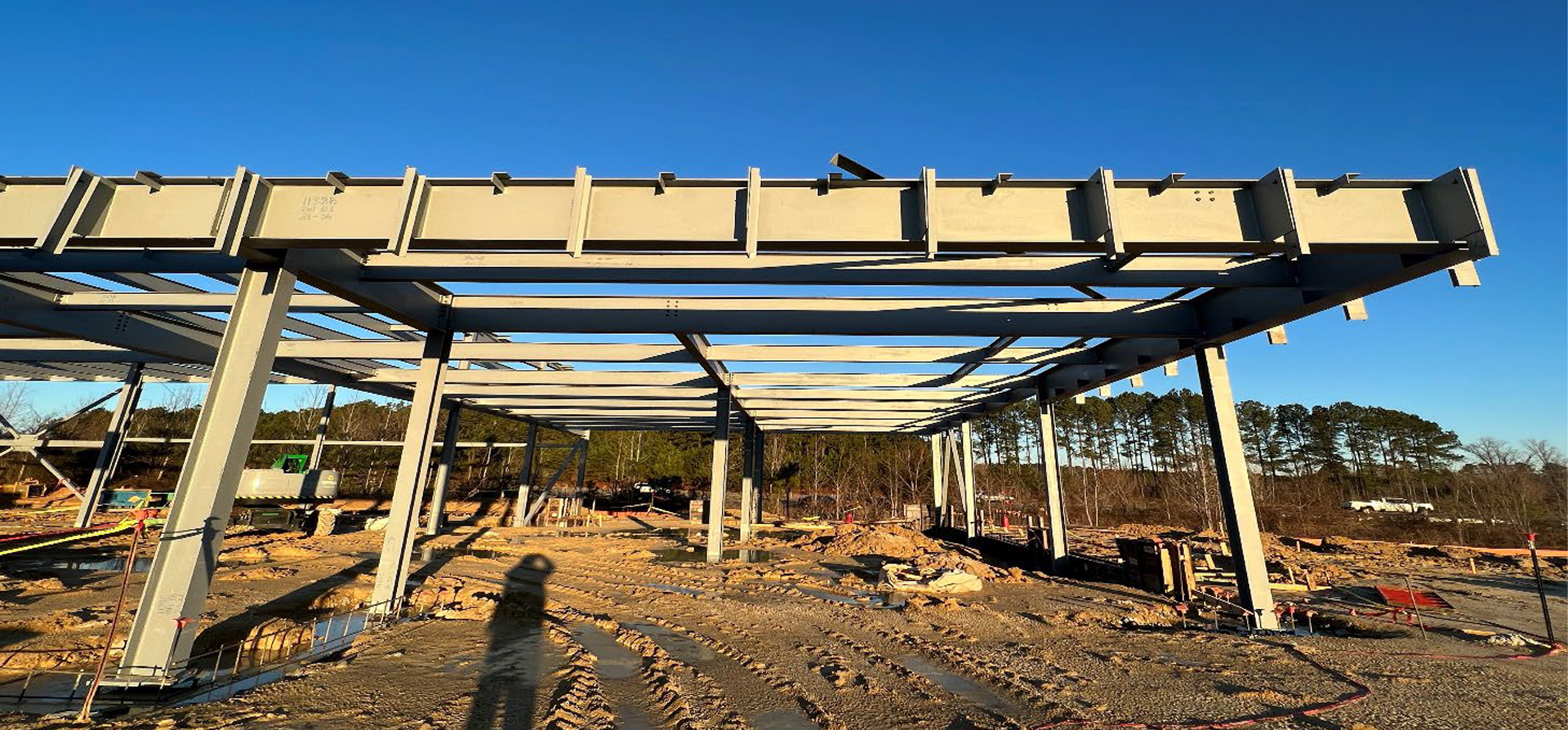 Construction for the Wake Technical Community College Central Energy Plant Project