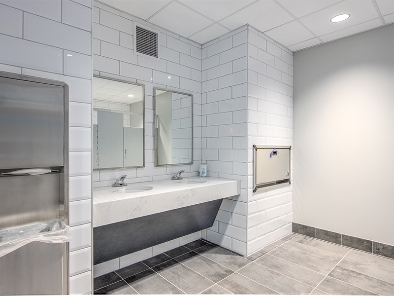 Bathroom for the Greene County 911 Operations Center