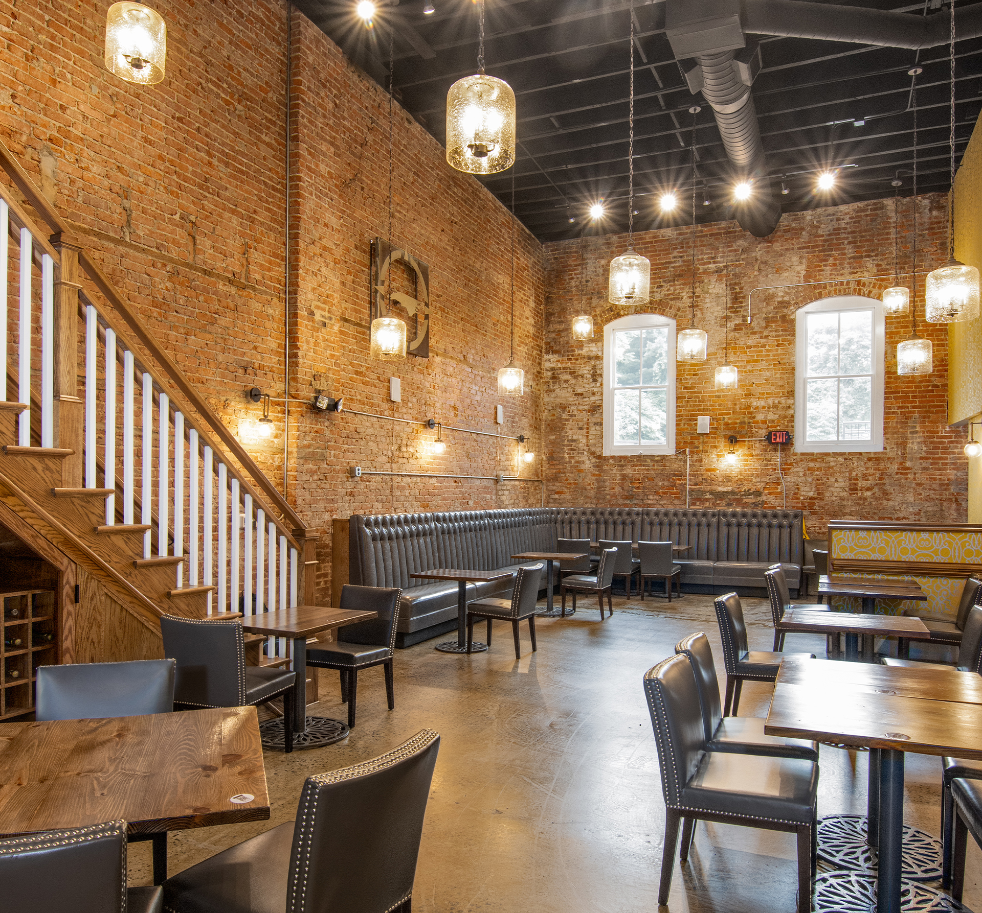 Interior Seating Area for the Nomad Restaurant at the Osbunn