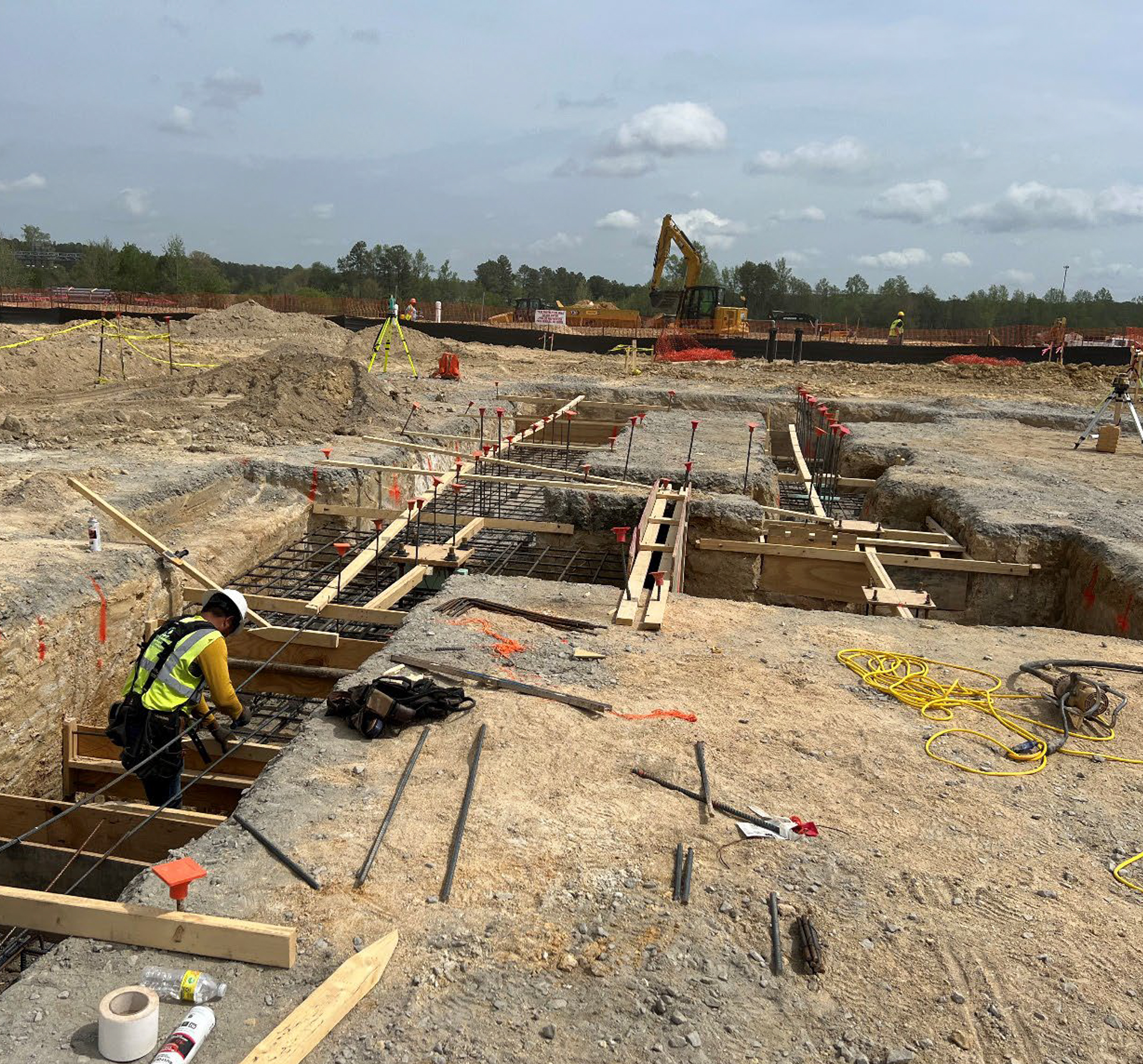 Construction of the Wake Technical Community College Public Simulation Building