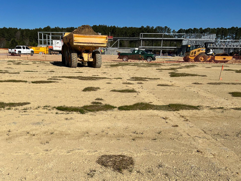 Construction of the Wake Technical Community College Public Simulation Building