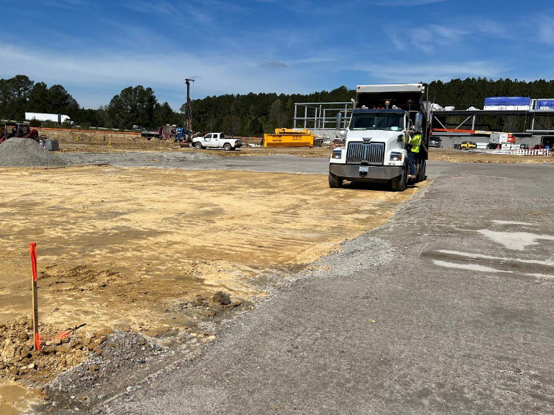 Construction of the Wake Technical Community College Public Simulation Building