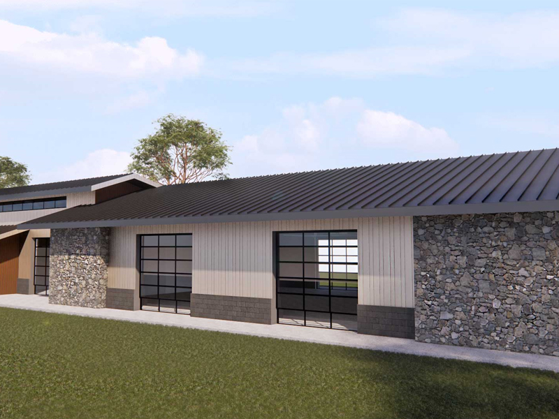 Bella Rosa Master Plan facilities rendering.