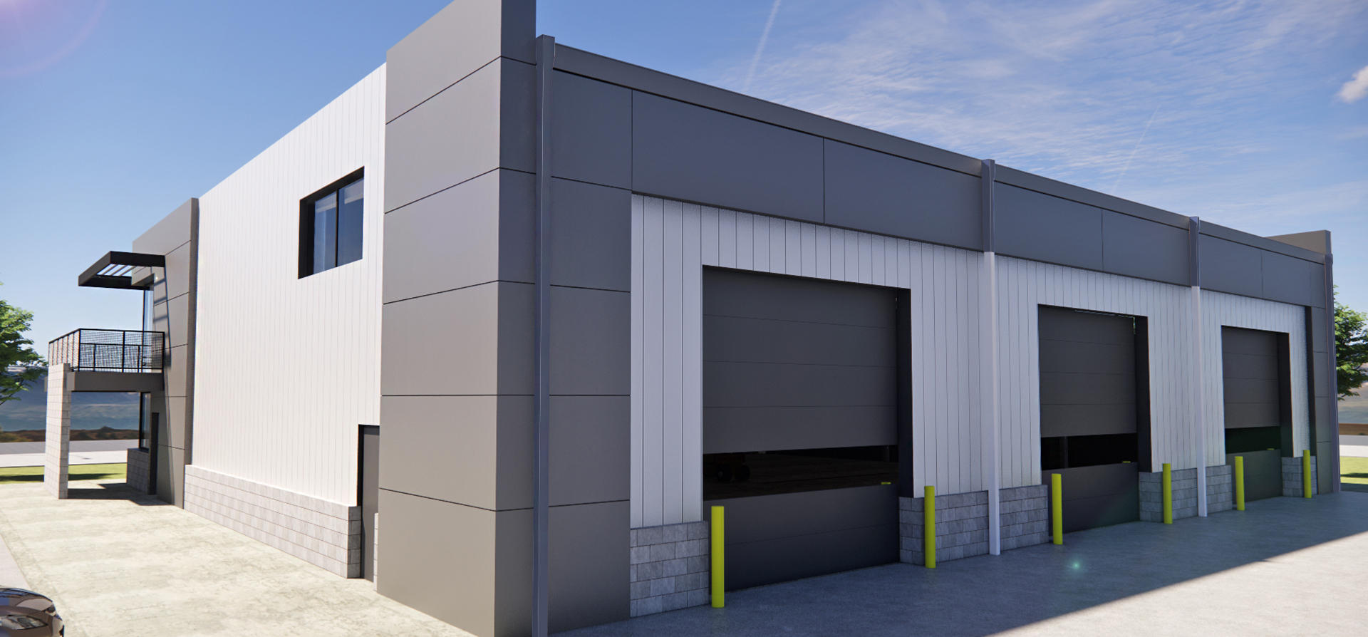 Craft Solutions photo render of the building design.