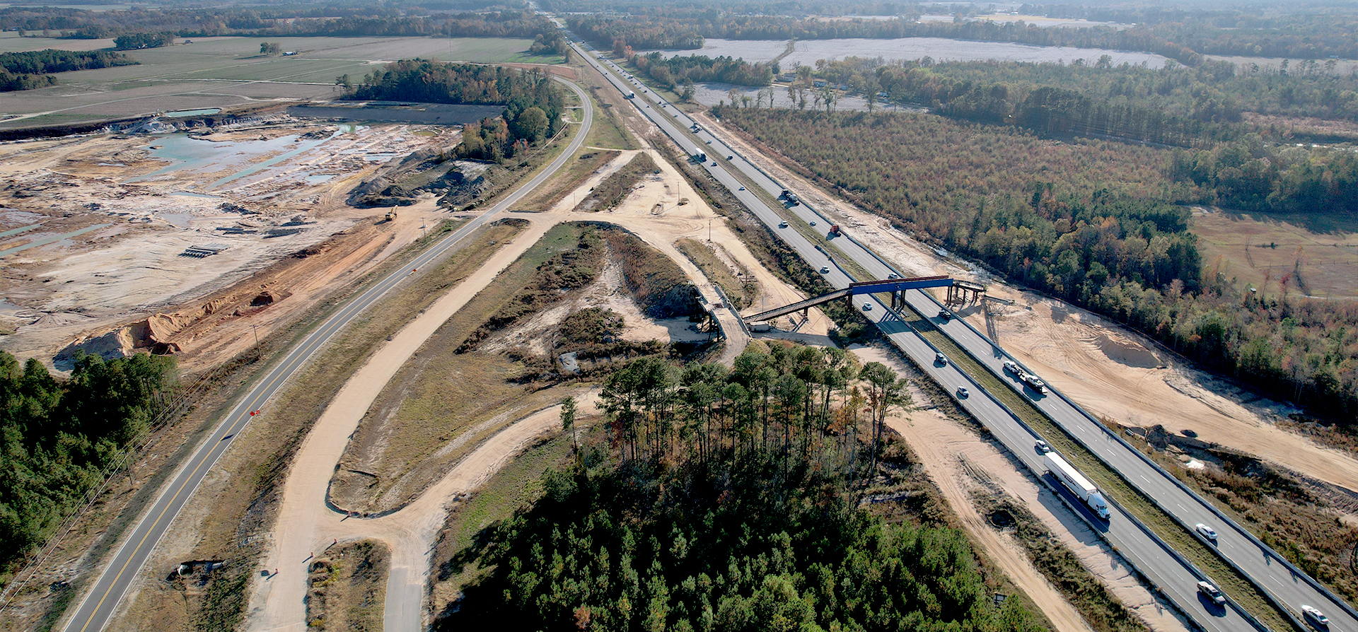 Aerial photo of I95