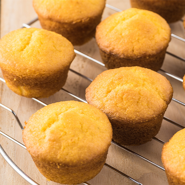 Picture of corn muffins.