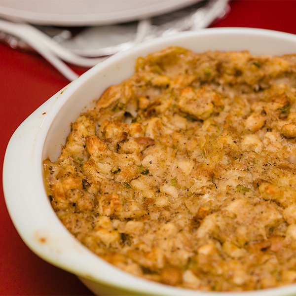 Corn bread stuffing.