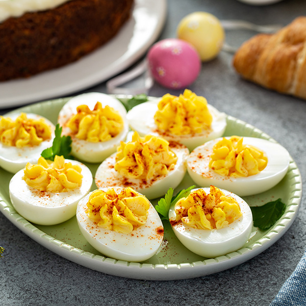 Deviled eggs.