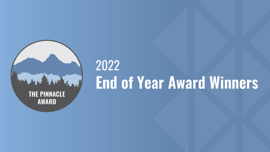 Pinnacle End Of Year Awards 2022 Banner