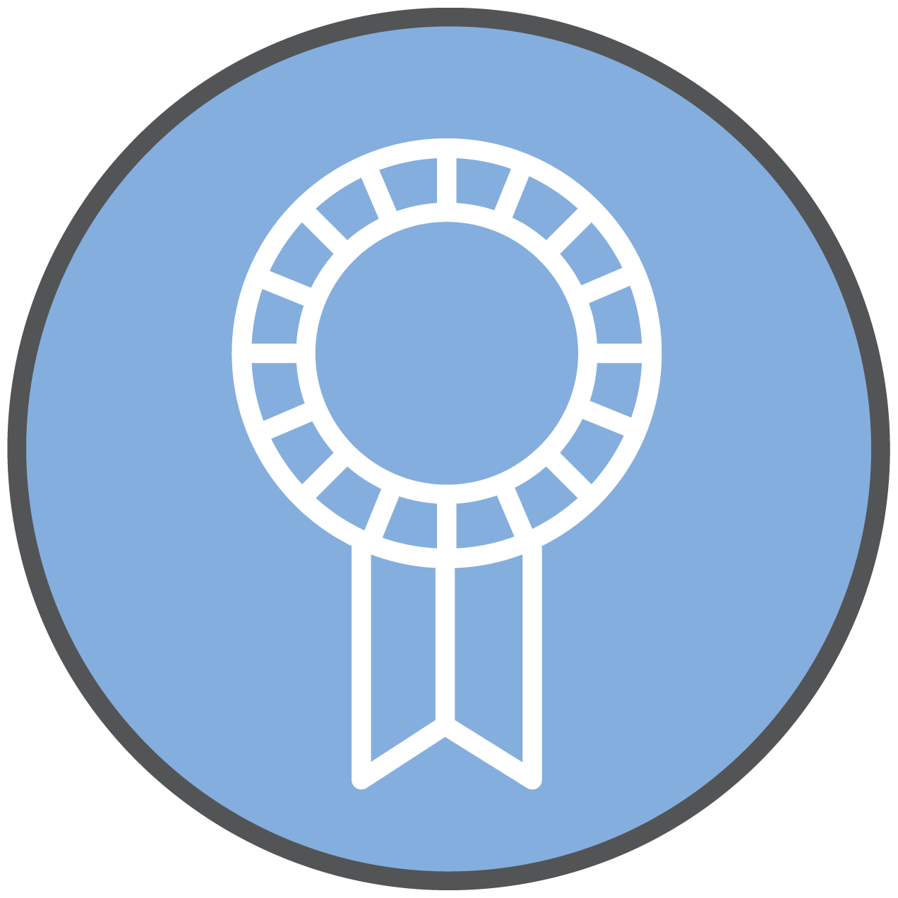 Award vector icon.