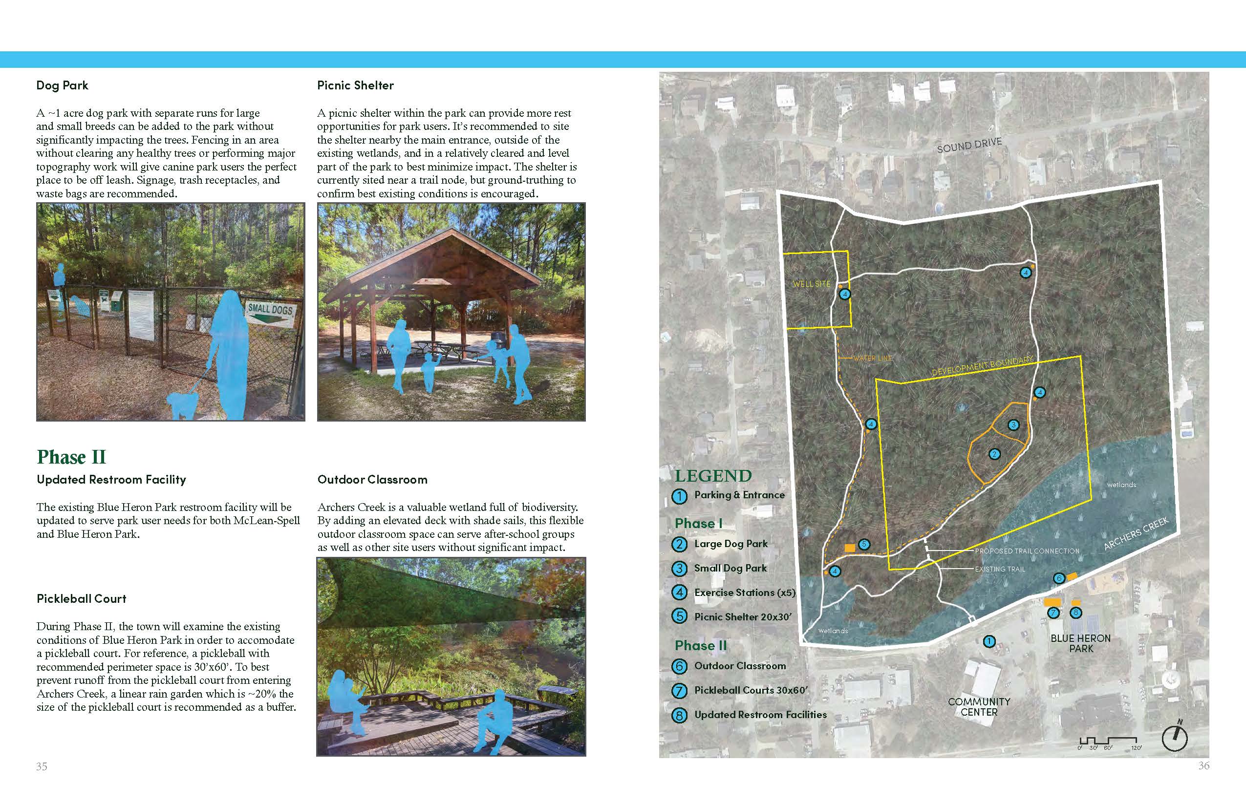 Excerpt from the report for the McLean-Spell Park Masterplan