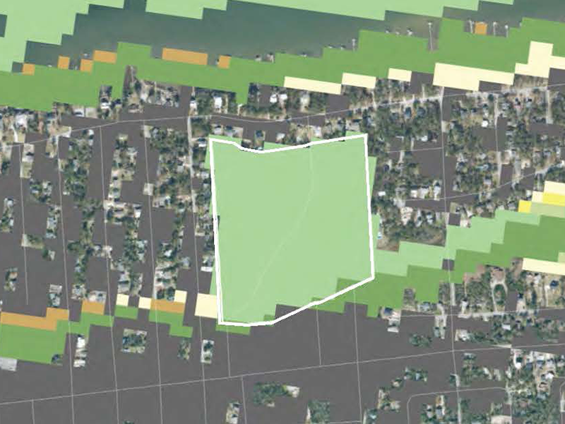 McLean Spell Park Masterplan - Map of NC Natural Heritage: Biodiversity & Wildlife Habitat Assessment