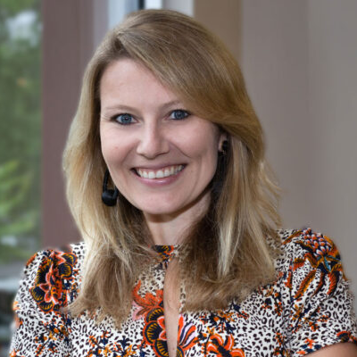 Headshot of Vice President of Communications and Marketing, Ginny Kirk