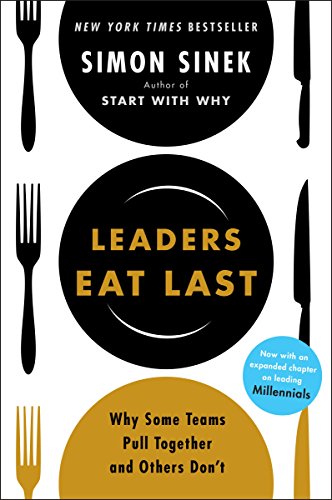 Leaders Eat Last cover by Simon Sinek